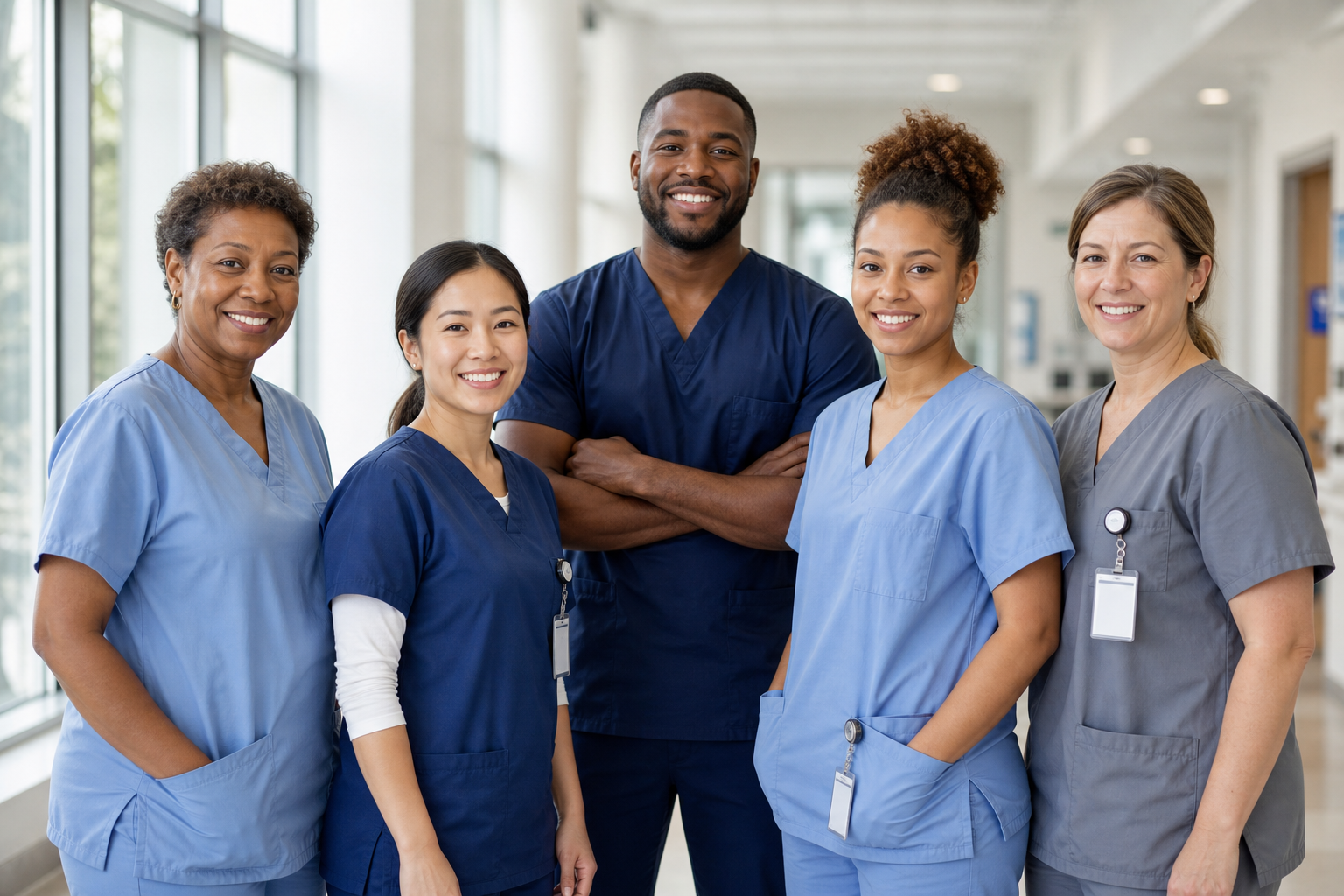 Nursing staff team